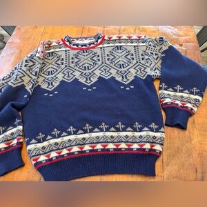 Vintage Obermeyer Matterhorn Wool Blend Sweater
